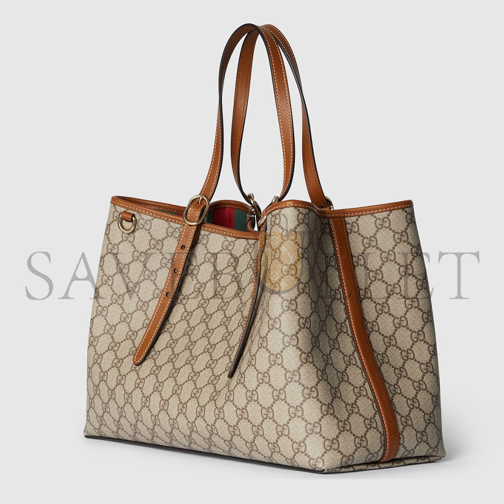 GUCCI GG EMBLEM MEDIUM TOTE BAG 815213 (38*25*15cm)